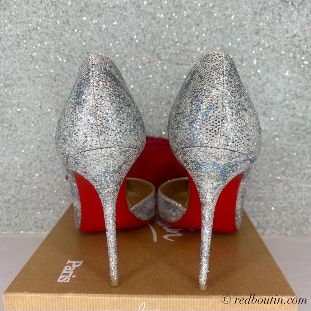 ♥️Sold Louboutin Iriza Glitter Solaria pumps - Picture 4 of 7